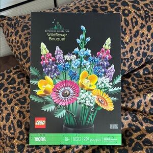 Lego Faux Florals Yellow Pink Accents